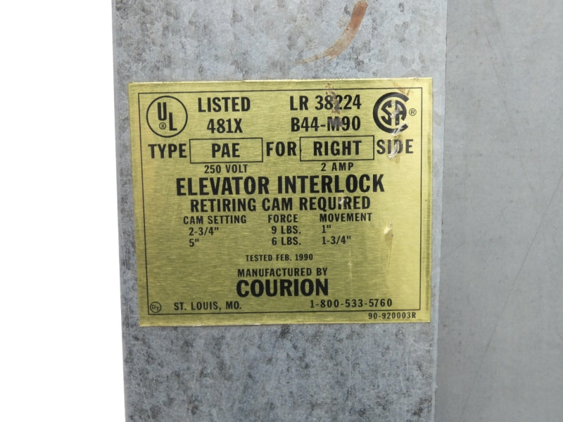 COURION 04-399929R 250V 2A (RIGHT) NSNP