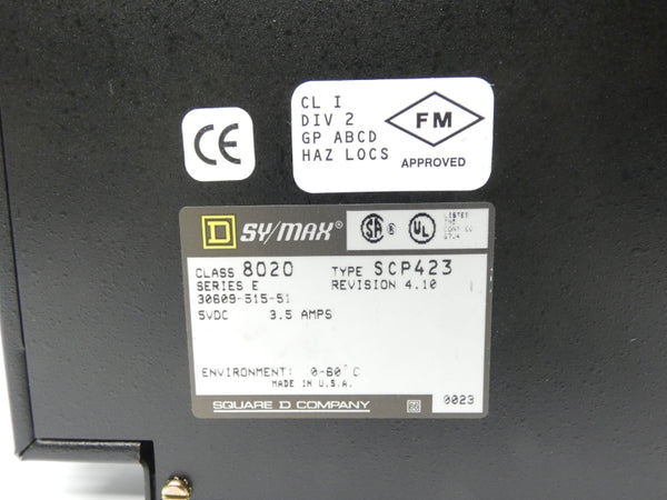 SQUARE D 8020SCP423 SER. E REV. 4.10 5VDC 3.5A NSMP