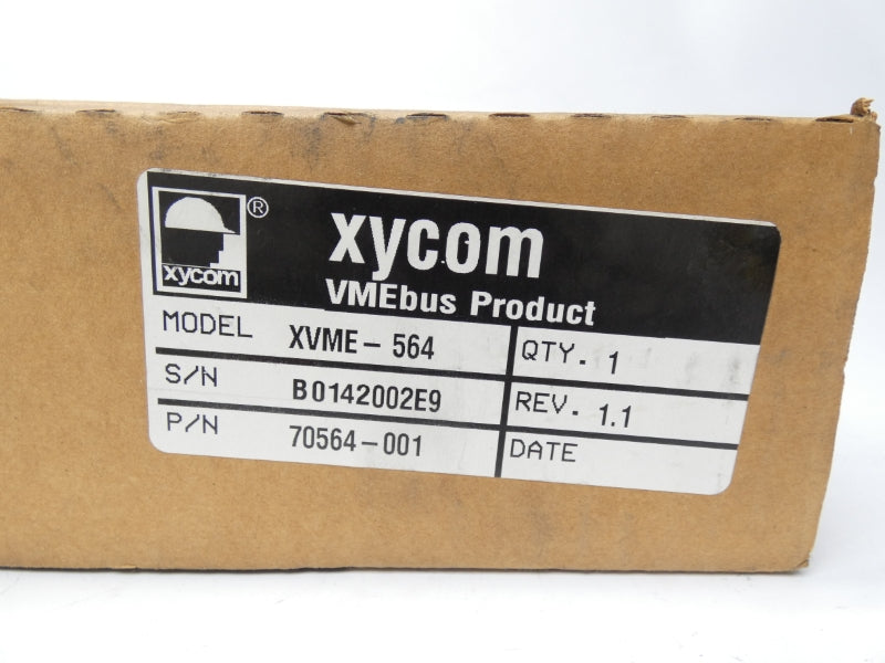 XYCOM XVME-564 70564-001 REV. 1.1 NSMP