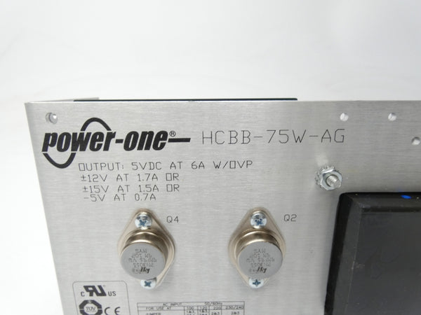 POWER ONE HCBB-75W-AG 230/240VAC 6A NSMP