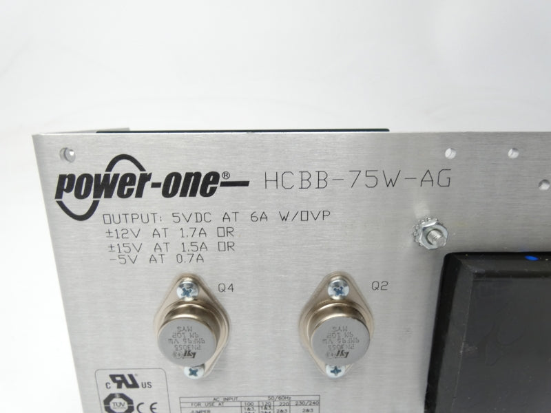 POWER ONE HCBB-75W-AG 230/240VAC 6A NSMP