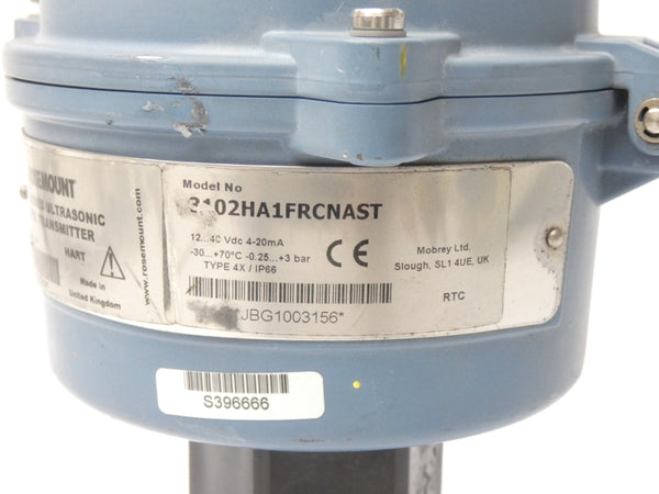 ROSEMOUNT 3102HA1FRCNAST 12-40VDC UNMP