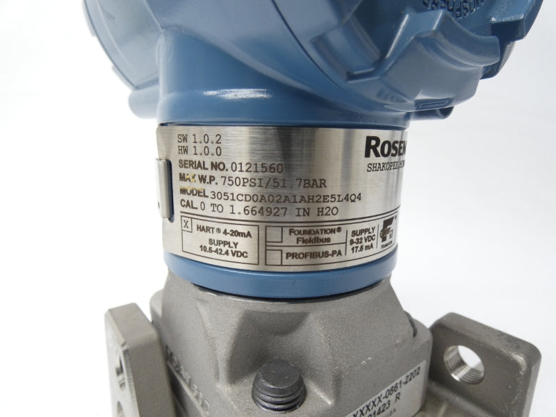 ROSEMOUNT 3051CD0A02A1AH2E5L4Q4 9-32VDC 750PSI NSNP