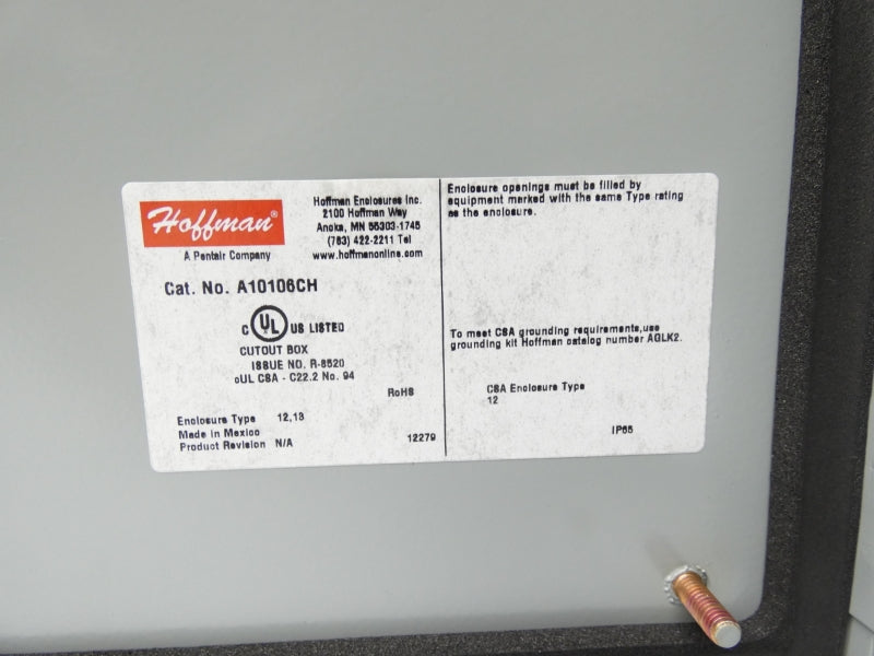 HOFFMAN A10106CH NSNP