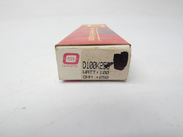 OHMITE D100K250 (AS PICTURED)  NSMP