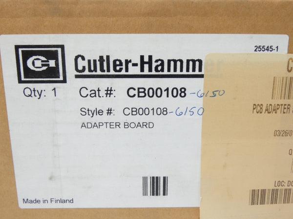 CUTLER HAMMER CB00108 NSMP