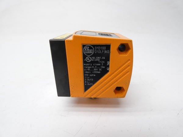 IFM EFECTOR O1D100 01DLF3KG 18-30VDC UNMP