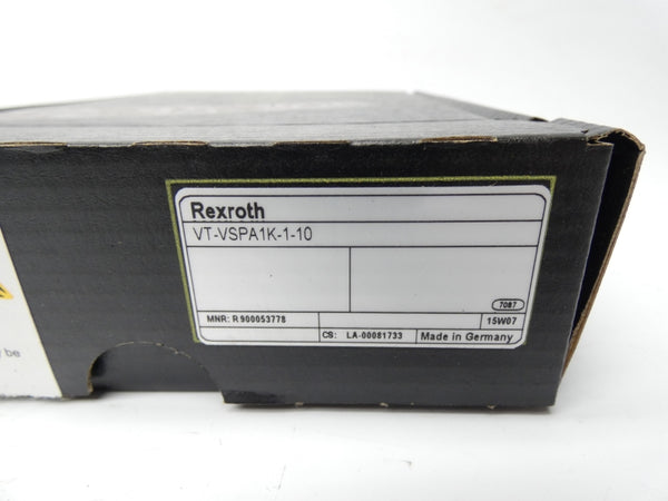 REXROTH  VT-VSPA1K-1-10 R900053778 NSMP