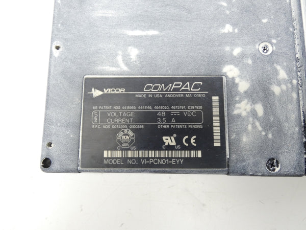 VICOR VI-PCN01-EYY 48VDC 3.5A (AS PICTURED) UNMP
