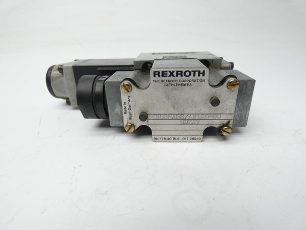 REXROTH 4WE6EA52/AW12060NDZAV 120V UNMP