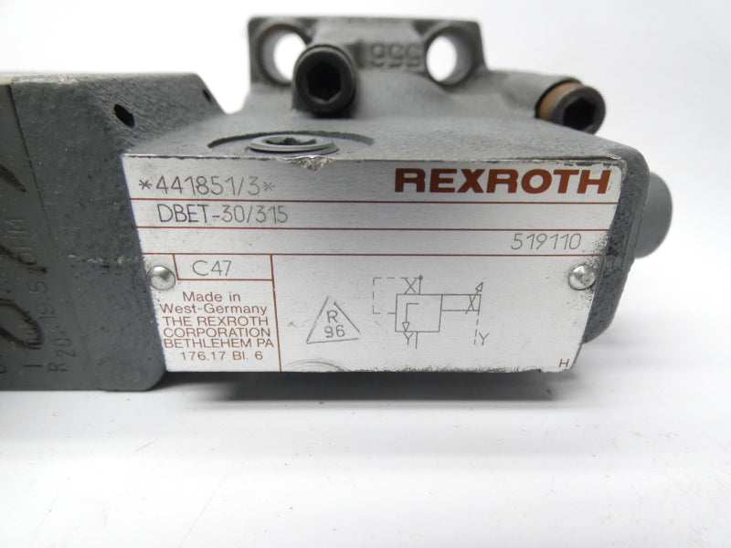 REXROTH 441851/3DBET-30/315 UNMP