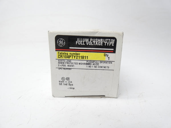 GENERAL ELECTRIC CR104PTY211811 120VAC (WHITE) NSMP
