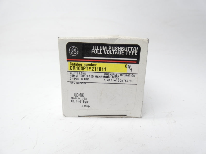 GENERAL ELECTRIC CR104PTY211811 120VAC (WHITE) NSMP