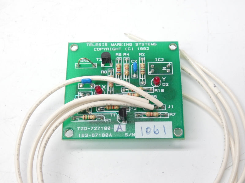 TELESIS MARKING SYSTEMS TZD-727100-A 163-67100A  NSNP