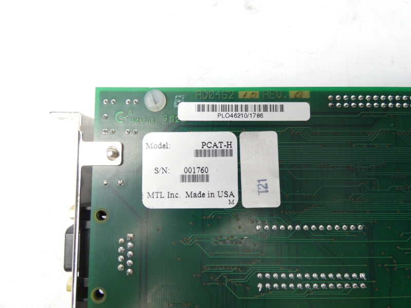 MTL INC. PCAT-H UNMP