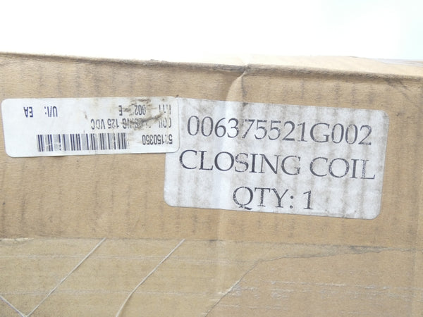 GENERAL ELECTRIC 006375521G002 125VDC NSMP