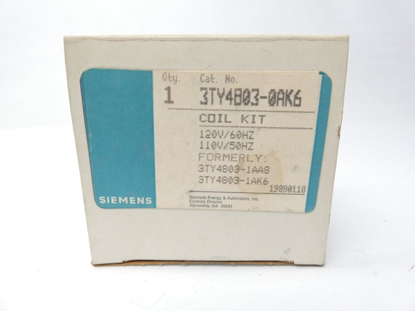 SIEMENS 3TY4803-0AK6 110/120V NSMP