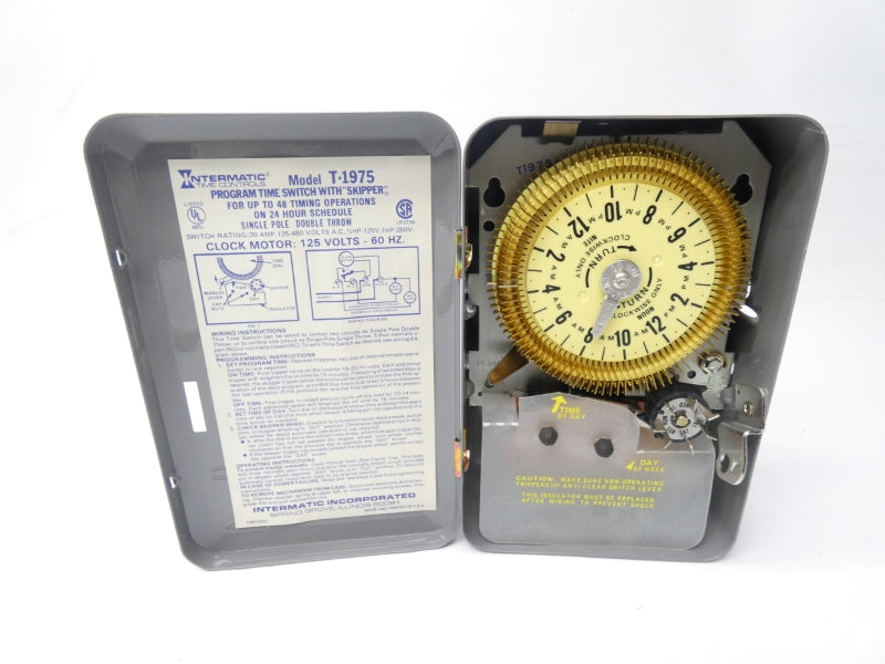 INTERMATIC T-1975-8 125-480VAC 20A NSMP
