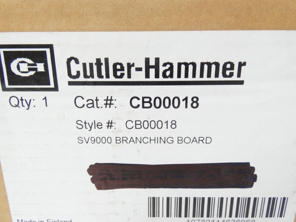 CUTLER HAMMER CB00018 SV9000 NSFS