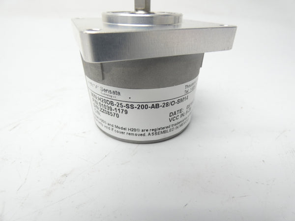 SENSATA TECHNOLOGIES H20DB-25-SS-200-AB-28/O-SM14 01039-1179 5-28VDC NSNP