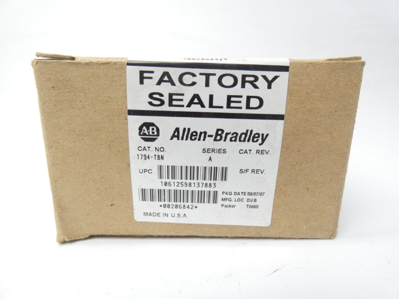 ALLEN BRADLEY 1794-TBN SER. A DATE: 2007 NSFS