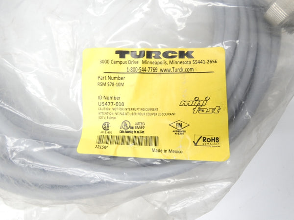 TURCK RSM578-10M U5477-010 NSMP