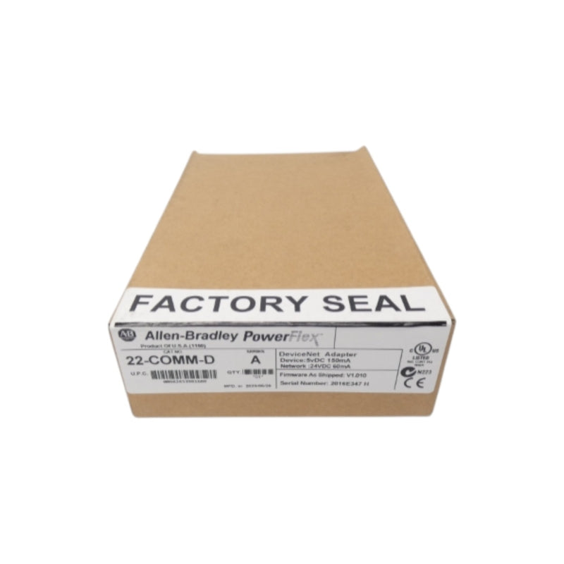 ALLEN BRADLEY 22-COMM-D SER. A F/W 1.010 24VDC DATE: 2023 NSFS