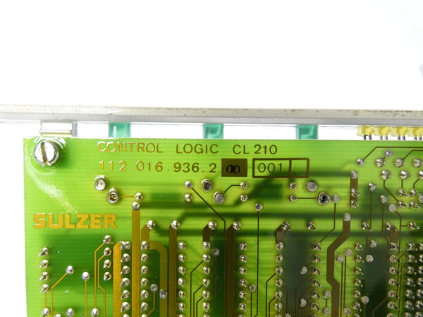 SULZER 112.040.549.210 112.016.936.200 UNMP