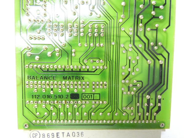 SULZER 112.016.510.2 112.049.216.200 UNMP