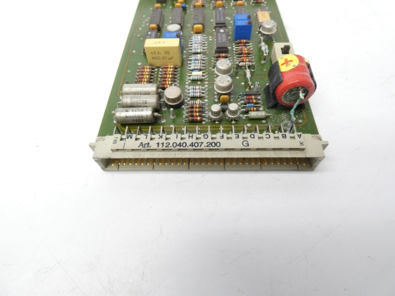 SULZER 112.040.407.200 112.024.137.201 UNMP