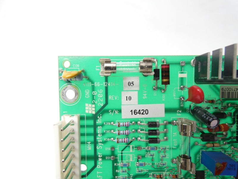 SAFT POWER SYSTEMS 4111-66-12414-05 REV. 10 NSNP