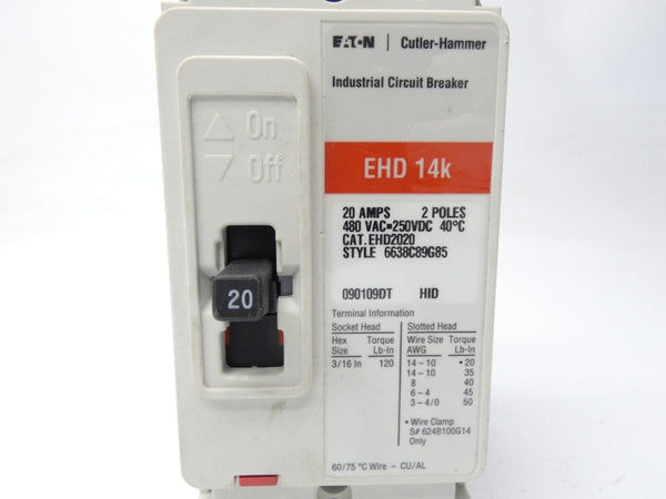 EATON EHD2020 480VAC 20A NSNP
