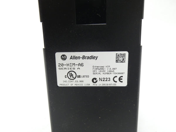 ALLEN BRADLEY 20-HIM-A6 SER. A F/W 2.007 12VDC (WH) NSMP
