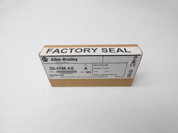 ALLEN BRADLEY 20-HIM-A6 SER. A F/W 2.007 12VDC DATE: 2022 NSFS