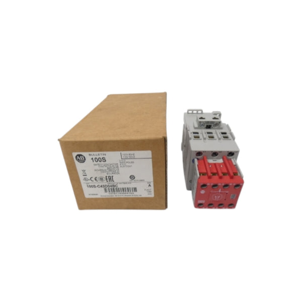 ALLEN BRADLEY 100S-C43D04BC SER. A 110/120V 85A (BR/WH) NSMP