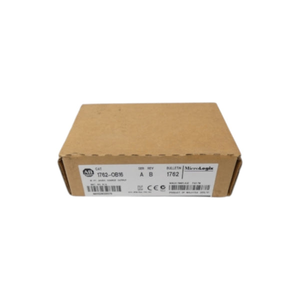 ALLEN BRADLEY 1762-OB16 SER. REV. B 24VDC DATE: 2013 NSFS