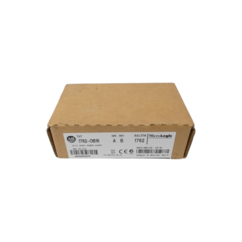 ALLEN BRADLEY 1762-OB16 SER. REV. B 24VDC DATE: 2013 NSFS