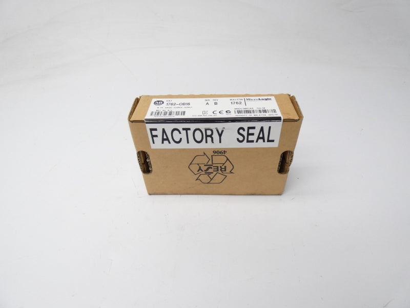 ALLEN BRADLEY 1762-OB16 SER. REV. B 24VDC DATE: 2013 NSFS