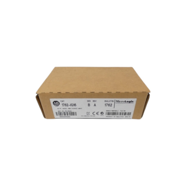 ALLEN BRADLEY 1762-IQ16 SER. B REV. A 24VDC DATE: 2013 NSFS