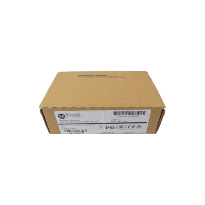 ALLEN BRADLEY 1762-IA8 SER. A REV. C 120VAC DATE: 2022 NSFS