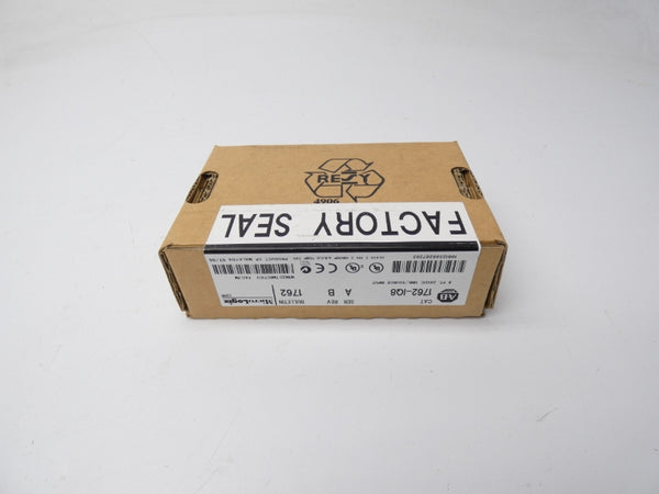 ALLEN BRADLEY 1762-IQ8 SER. A REV. B 24VDC DATE: 2007 NSFS