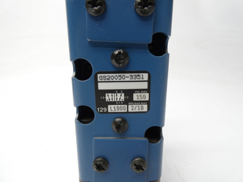 REXROTH GS20050-3351 L1000 150PSI NSMP