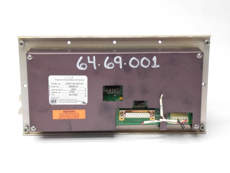 IEE 03901-A3-A01-07 36865-01 UNMP