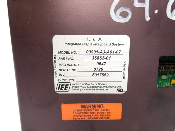 IEE 03901-A3-A01-07 36865-01 UNMP