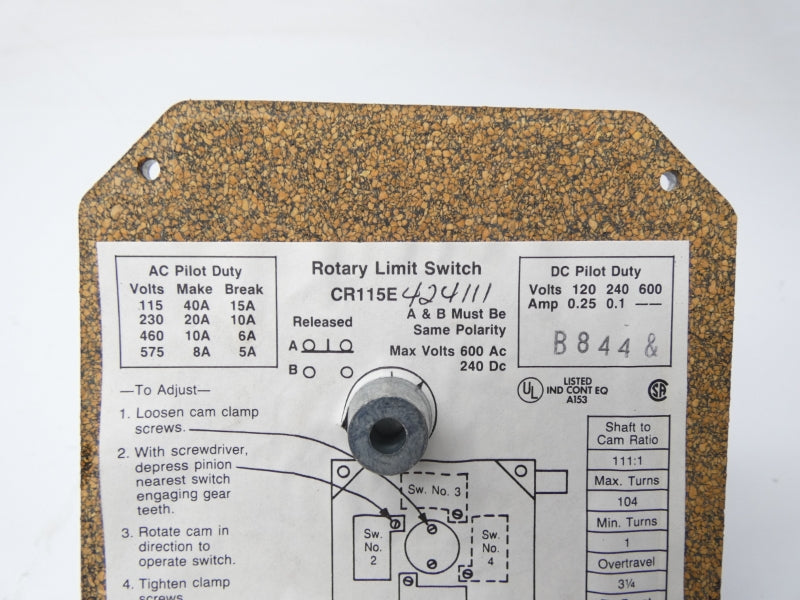 GENERAL ELECTRIC CR115E424111 575V 40A NSNP
