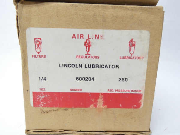 LINCOLN 600204 250PSI 1/4" NSMP