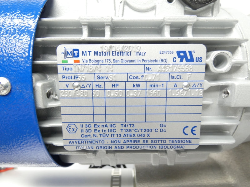 SERVOMECH UAL3RL1C200BAFCMNCSP TN71B/414 A49175568 280/480V 1.96/1.13A  NSNP