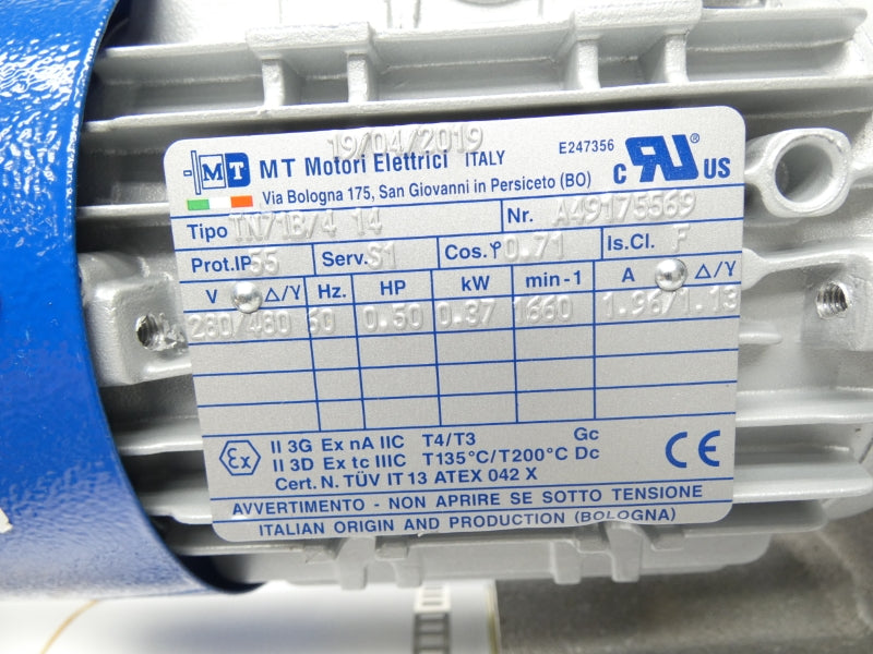 SERVOMECH UAL3RL1C200BAFCMNCSP TN71B/414 A49175569 280/480V 1.96/1.13A  NSNP
