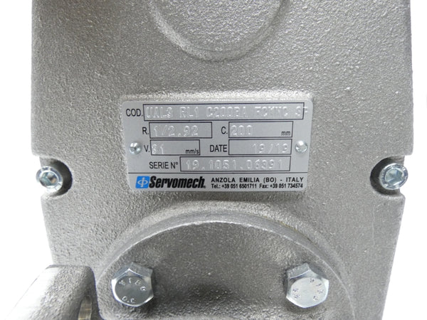 SERVOMECH UAL3RL1C200BAFCMNCSP TN71B/414 A49175569 280/480V 1.96/1.13A  NSNP