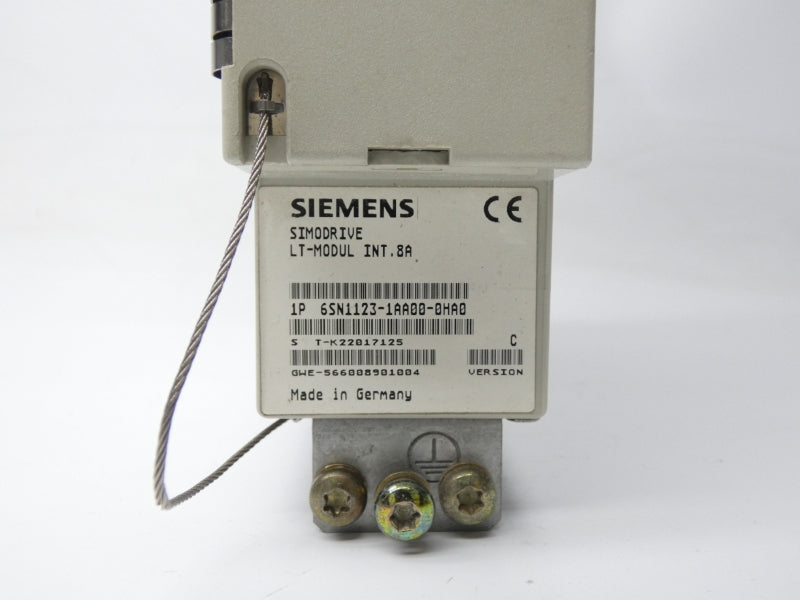 SIEMENS 6SN1123-1AA00-0HA0 VER. C 8A UNMP